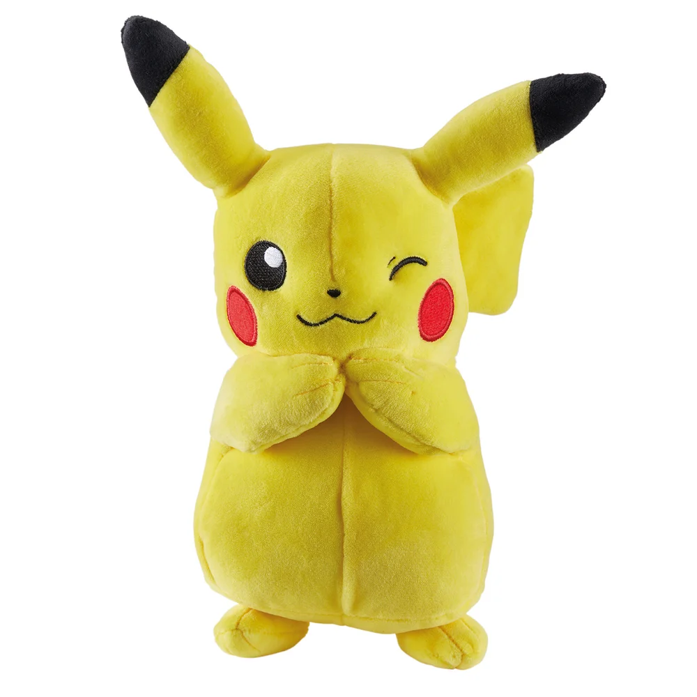 Pokémon 20 cm Pluche - Pikachu (Knipogend) Afbeelding 1
