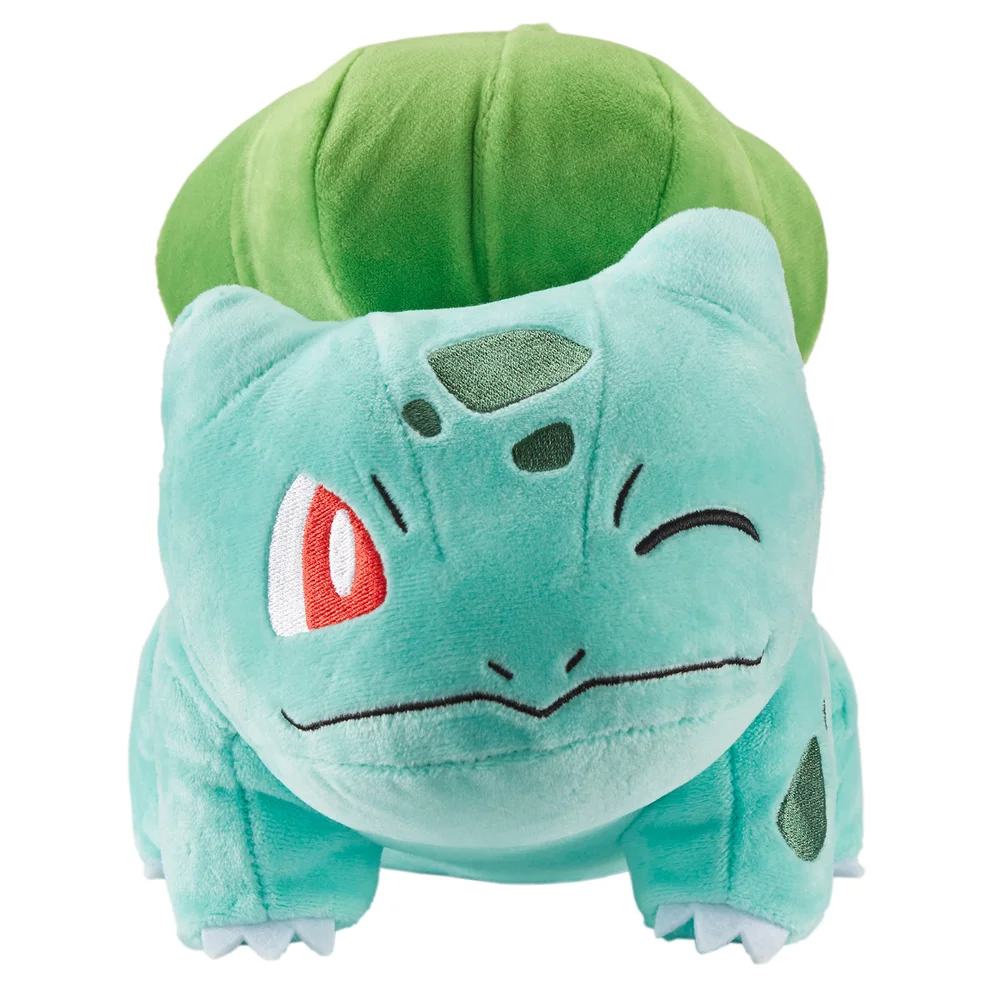 Pokémon 20 cm Pluche - Bulbasaur (Knipogend) Afbeelding 1