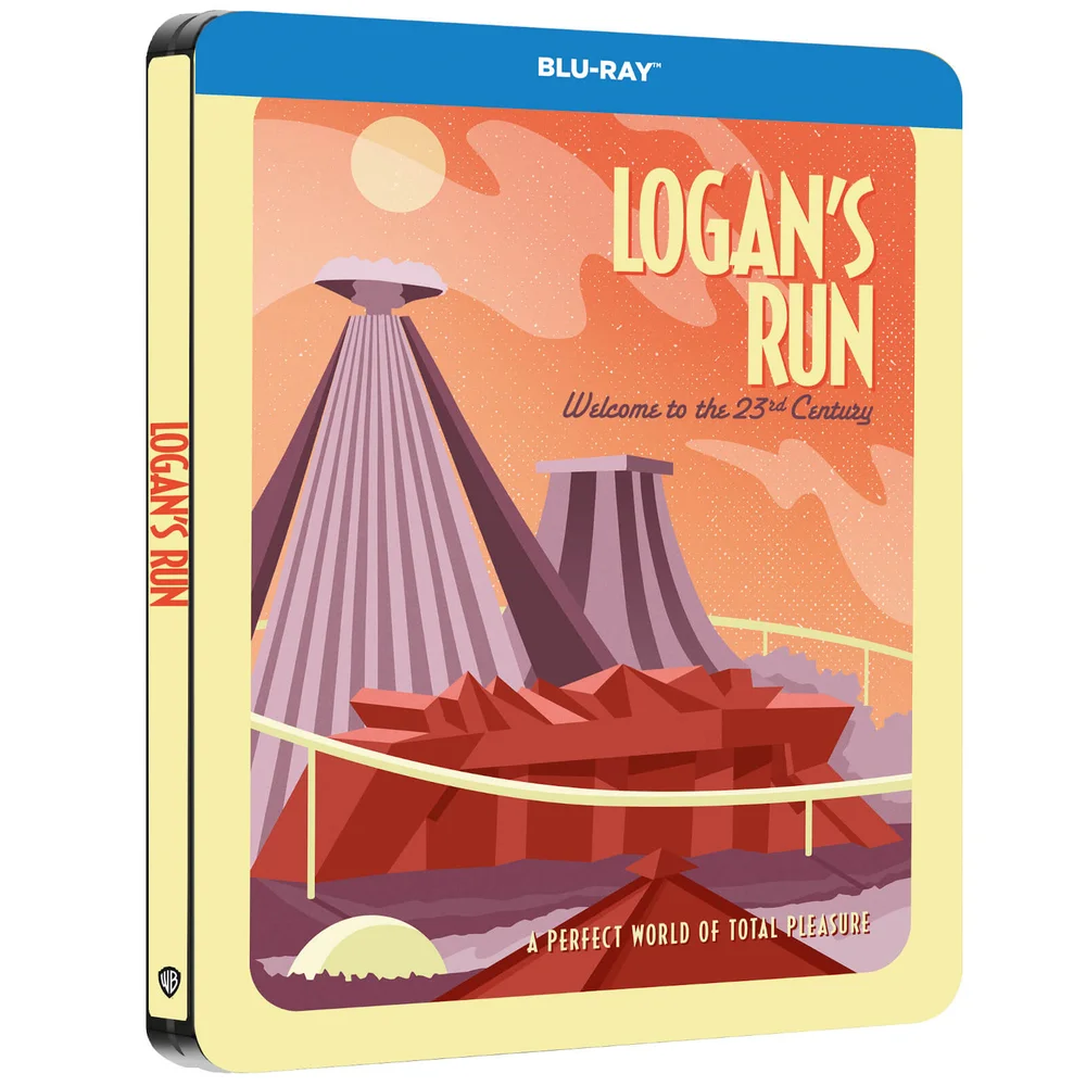 Logan's Run - Zavvi Exclusief Sci-fi Destination Serie #3 Steelbook Afbeelding 1