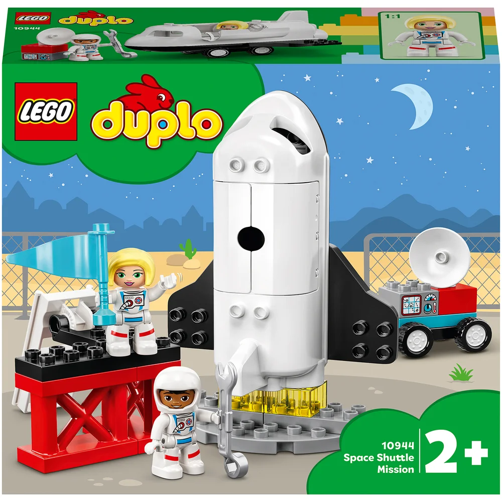 LEGO DUPLO Town: Space Shuttle Mission Rocket Toy (10944) Afbeelding 1