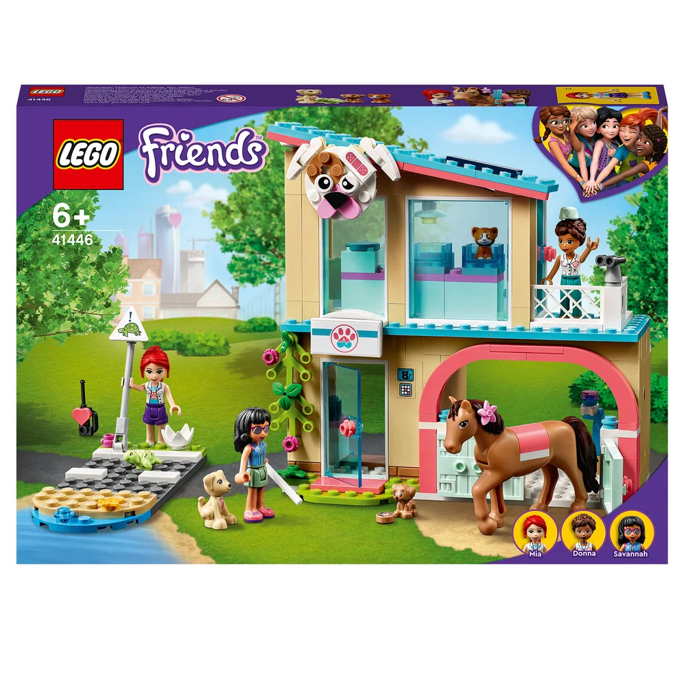 LEGO Vrienden: Heartlake City: Dierenarts Kliniek Speelset (41446) Afbeelding 1