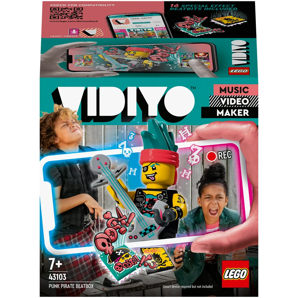 LEGO VIDIYO Punk piraat BeatBox Music Video Maker Speelgoed (43103) Afbeelding 1
