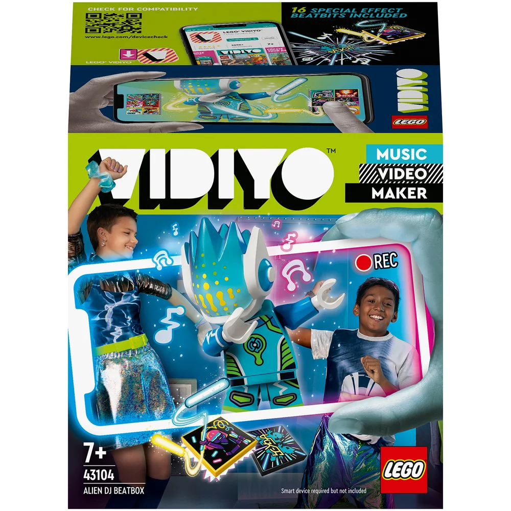 LEGO VIDIYO buitenaards DJ BeatBox Muziek Video Maker Speelgoed (43104) Afbeelding 1