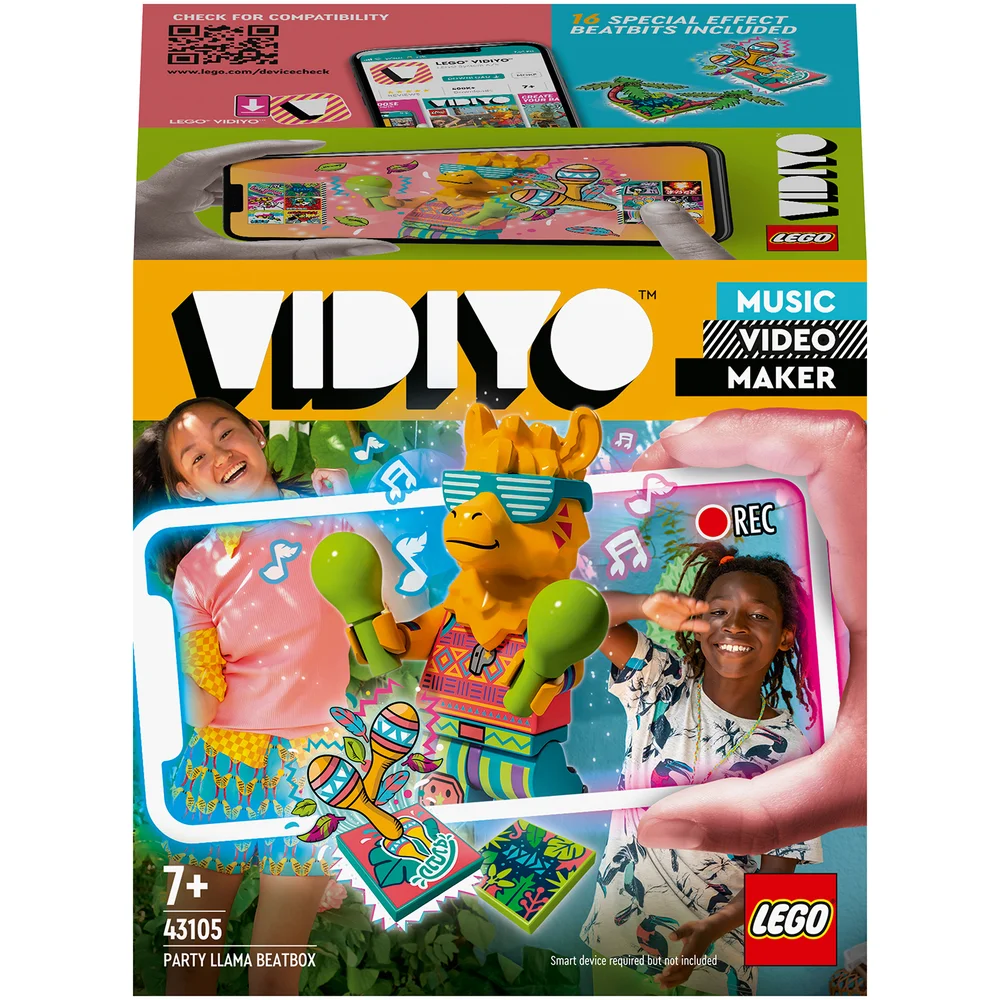 LEGO VIDIYO Party Llama BeatBox Muziek Video Maker Speelgoed (43105) Afbeelding 1