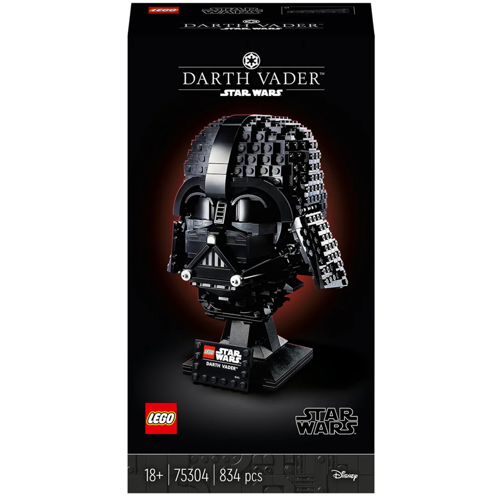 LEGO Star Wars: Darth Vader Helm Set voor Volwassenen (75304) Afbeelding 1
