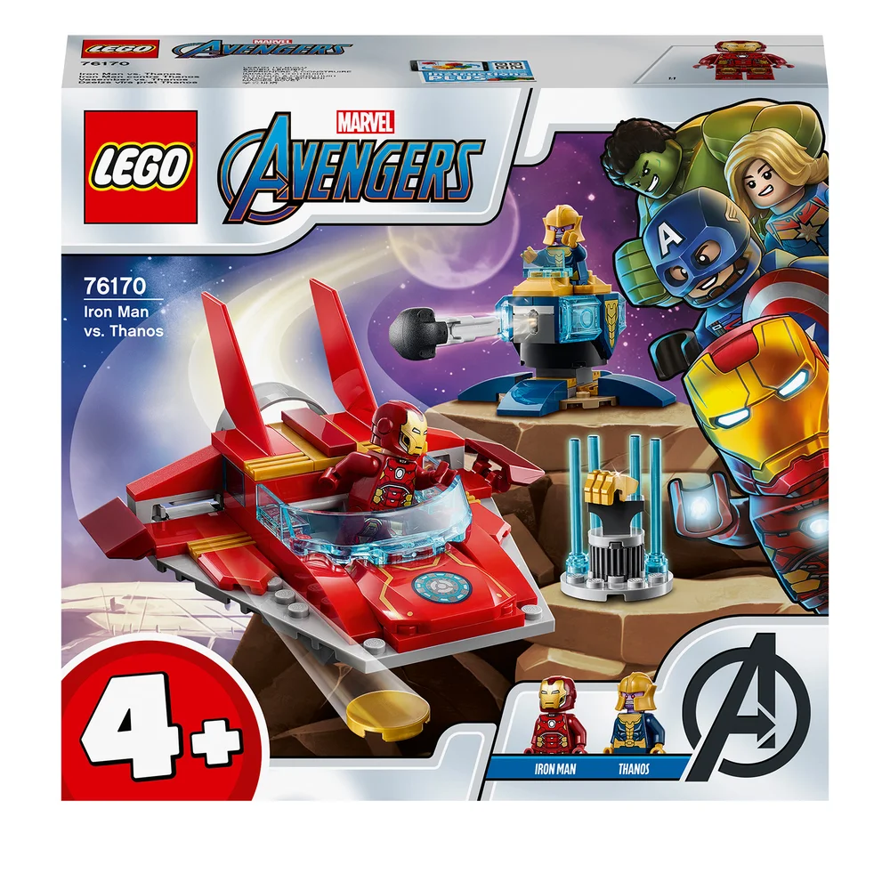 LEGO Marvel Avengers Iron Man vs. Thanos Peuter Speelgoed (76170) Afbeelding 1
