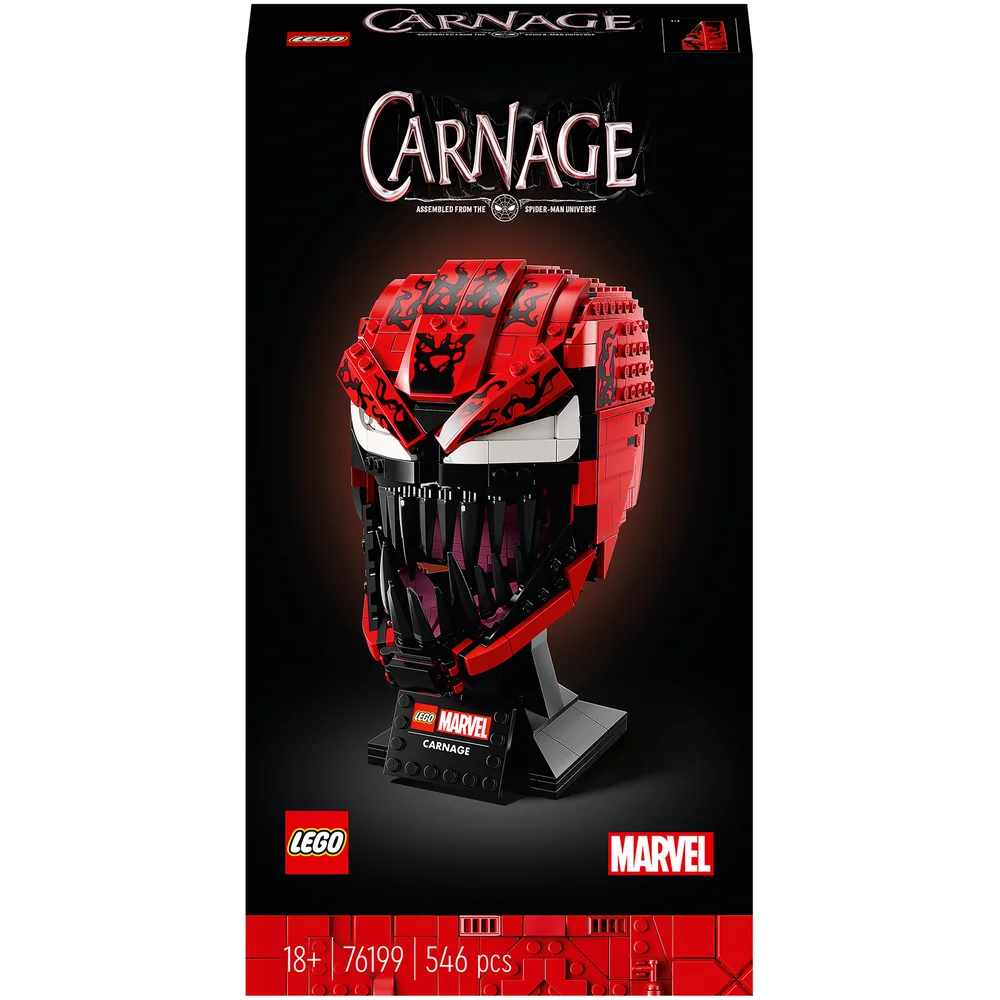 LEGO Marvel Spider-Man Carnage bouwset voor volwassenen (76199) Afbeelding 1