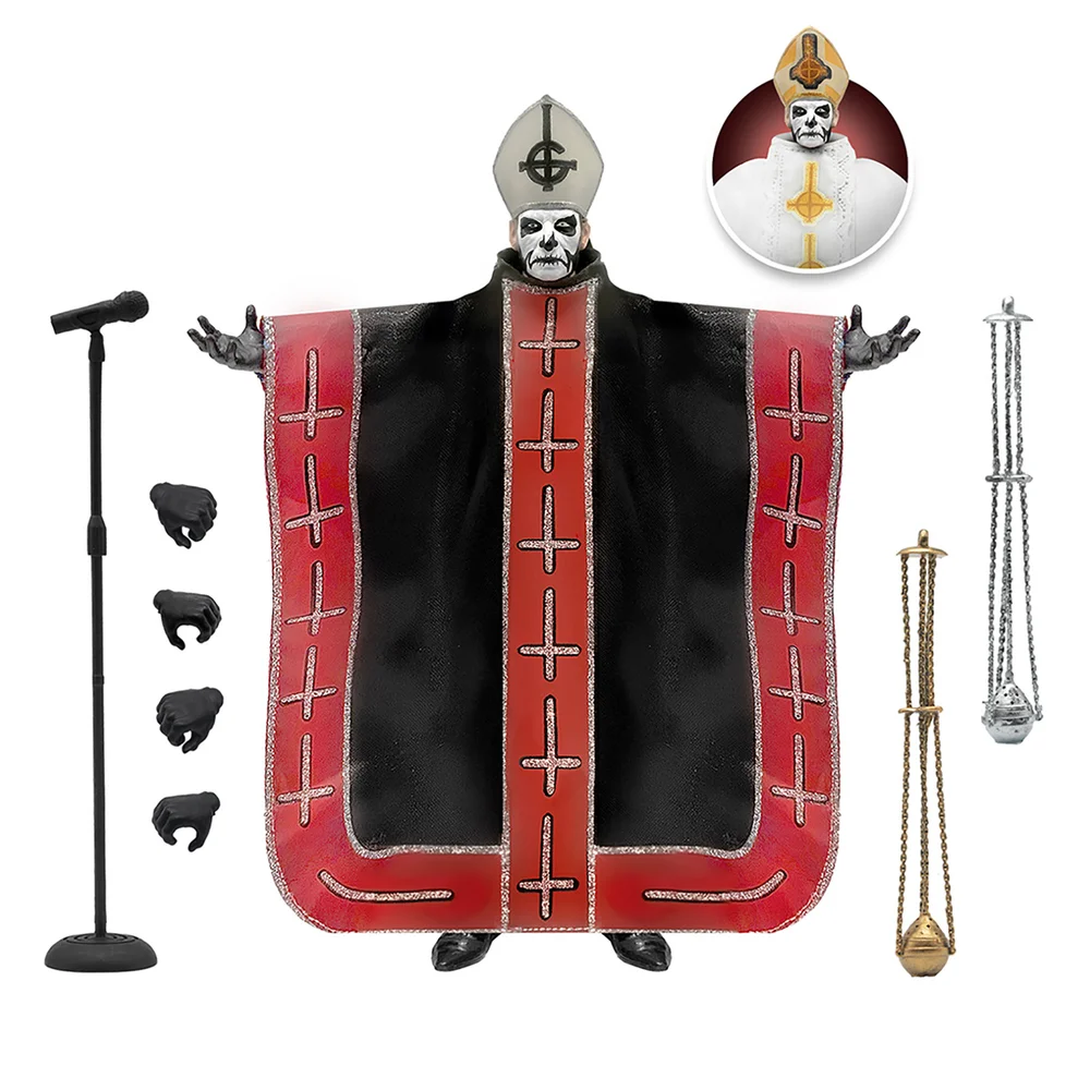 Super7 Ghost ULTIMATES! Figuur - Papa Emeritus 1 Afbeelding 1