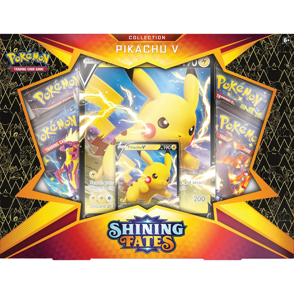 Pokemon TCG: Shining Fates Pikachu V doos Afbeelding 1