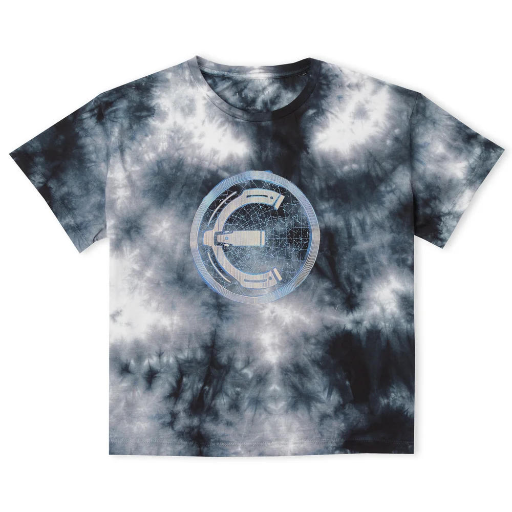 Marvel Eternals Constellations Vrouwen Crop top - Zwart Tie Die - S - Black Tie Die Afbeelding 1