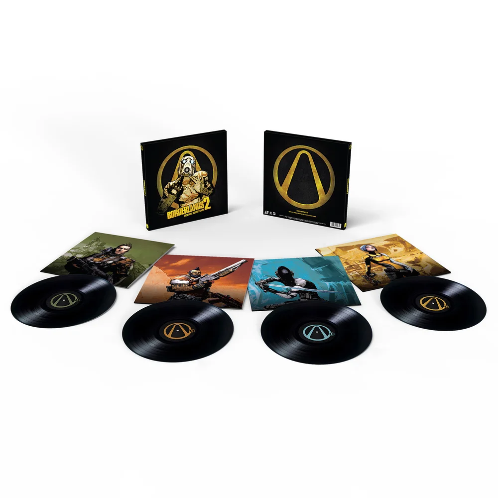 Laced Records - Borderlands 2 (Originele Soundtrack) 4xLP Afbeelding 1