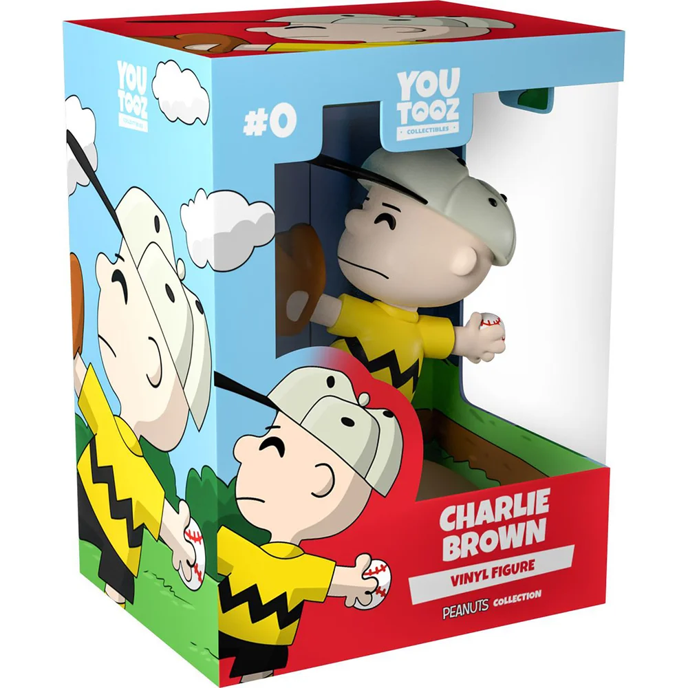 Youtooz Charlie Brown 12,5 cm Vinyl Collectible Figure - Charlie Afbeelding 1