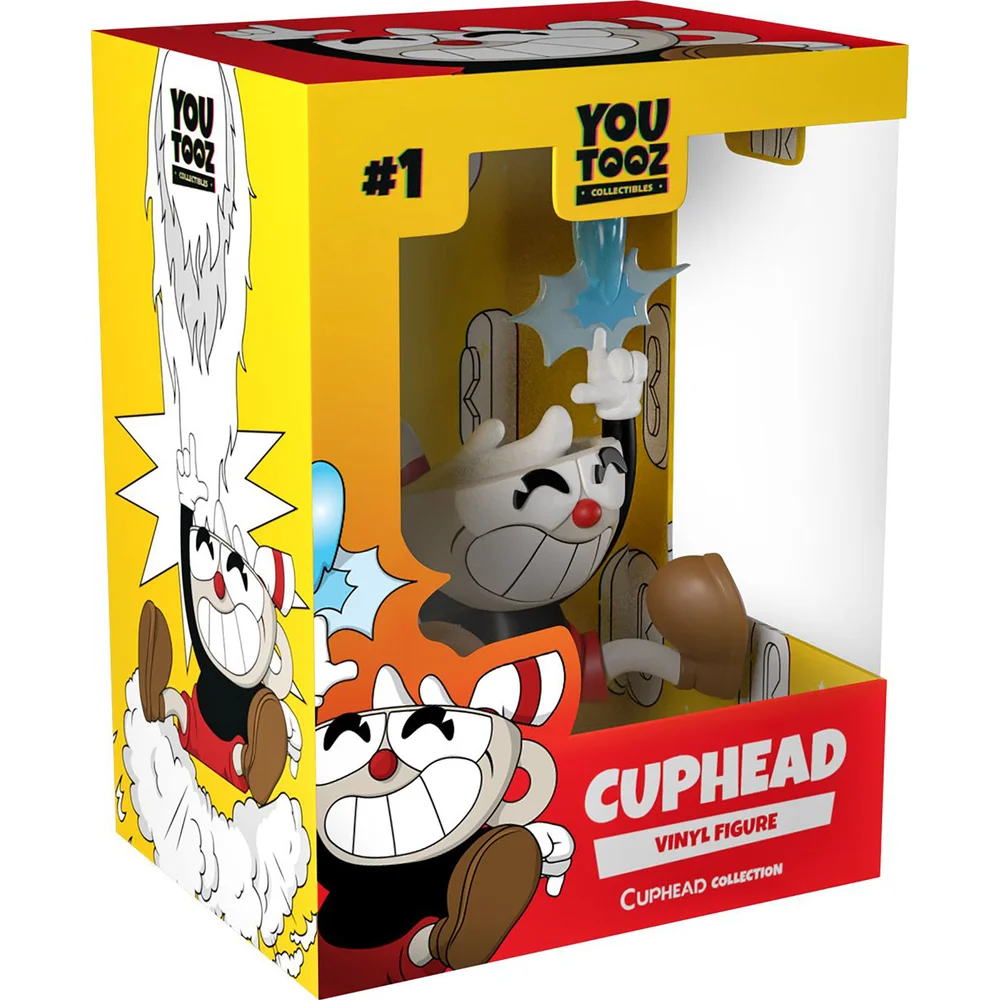 Youtooz Cuphead 12,5 cm Vinyl Verzamelbaar Figuur - Cuphead Afbeelding 1