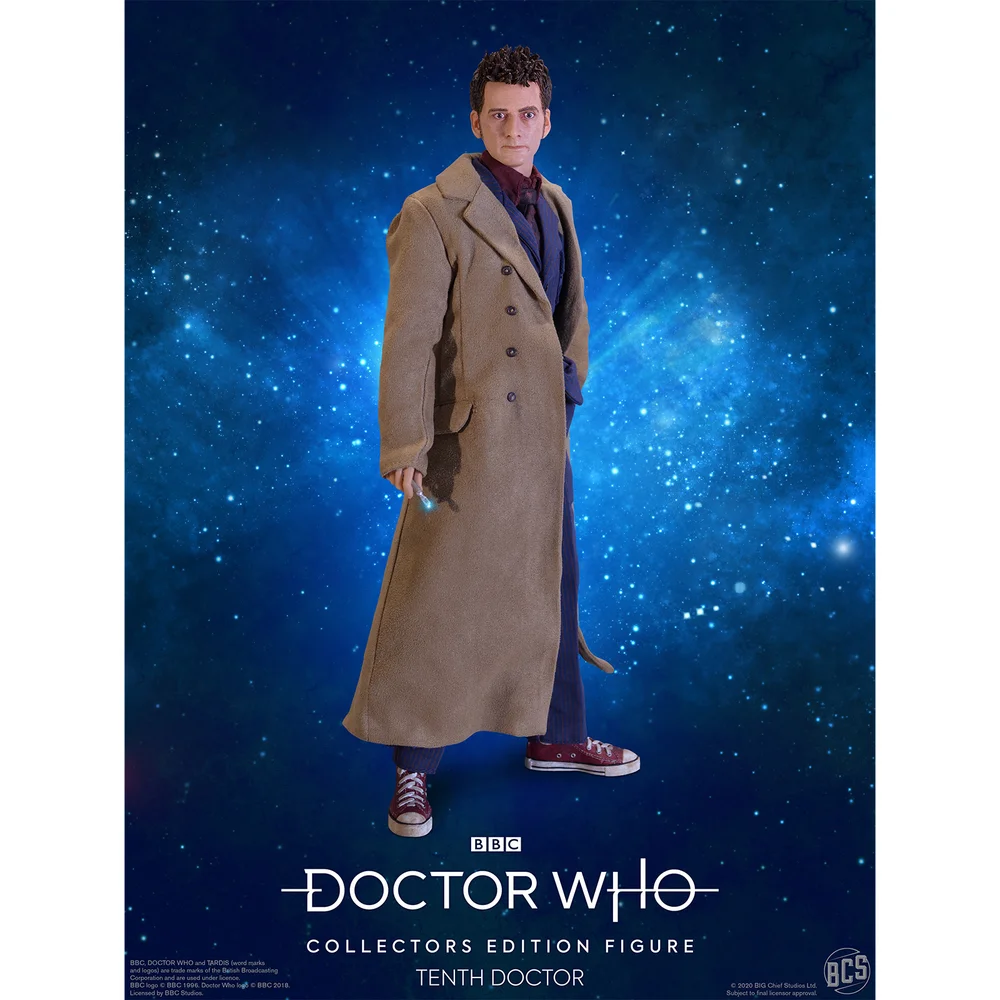 Big Chief Studios Doctor Who 10e Doctor Collector's Edition 1:6 schaal figuur - Zavvi Exclusief Afbeelding 1