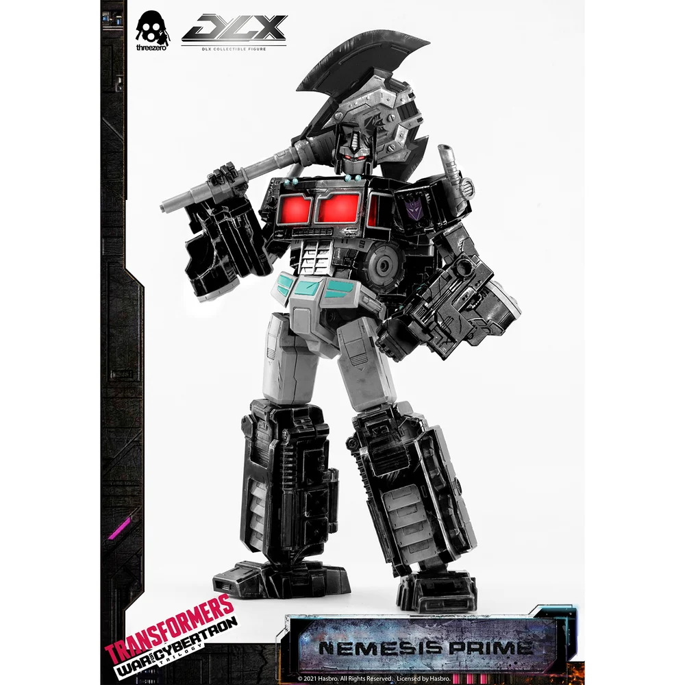 ThreeZero Transformers: War For Cybertron DLX Collectible Figure - Nemesis Prime Afbeelding 1