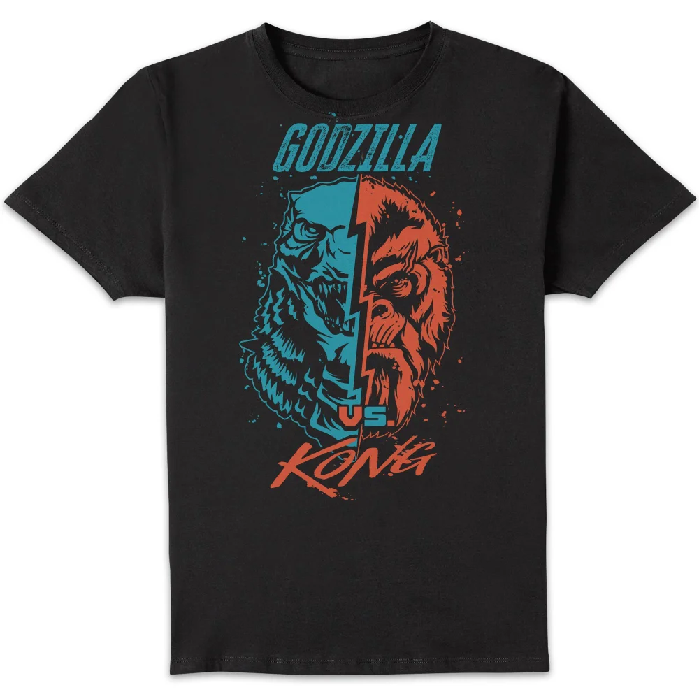 Godzilla vs. Kong Unisex T-Shirt - Black - S Afbeelding 1