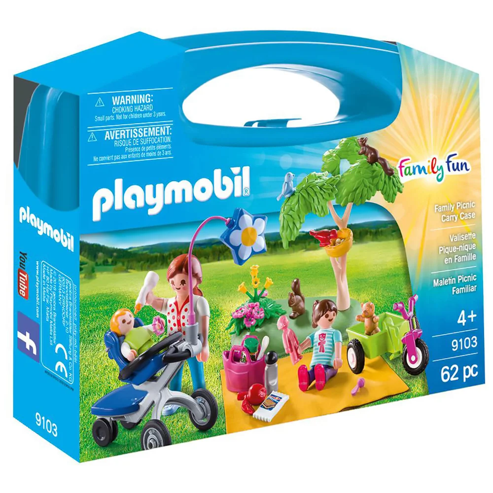 Playmobil Family Fun Family Picnic Carry Case (9103) Afbeelding 1