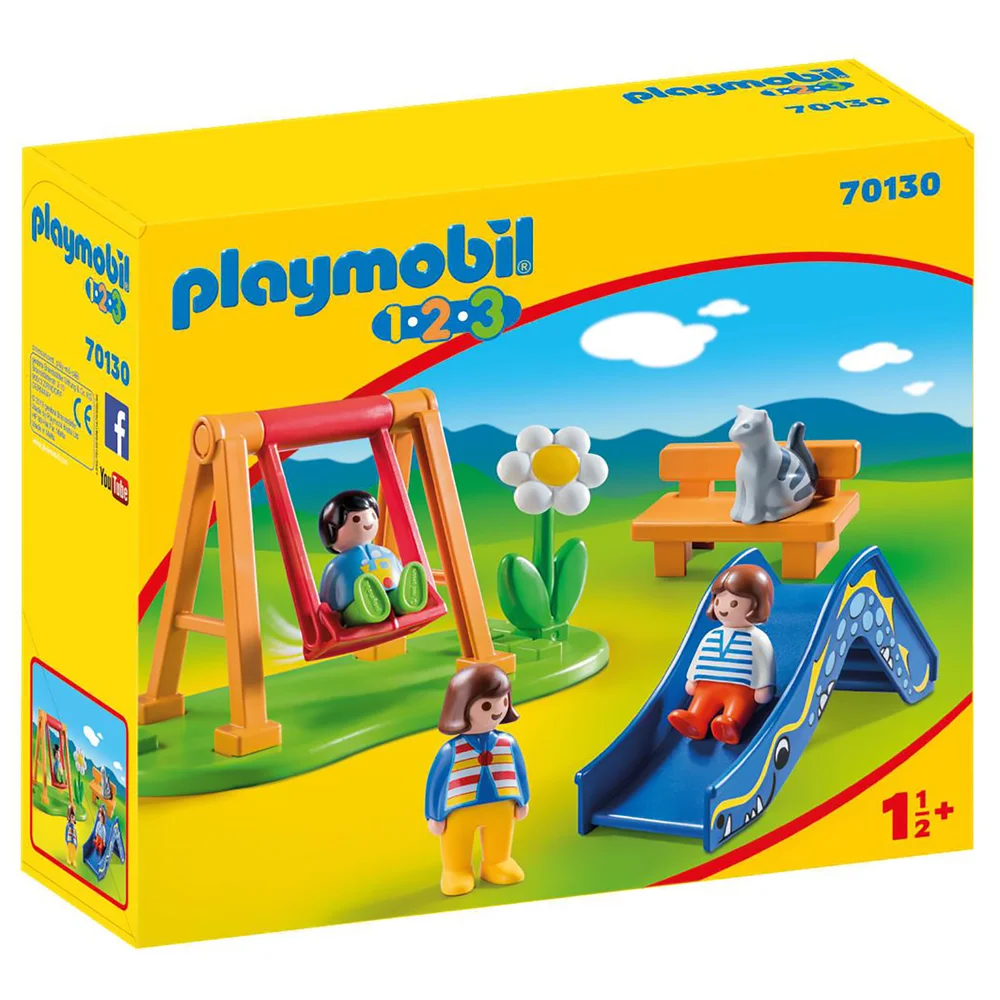 Playmobil 1.2.3 Children's Playground for Children 18 Months+ (70130) Afbeelding 1