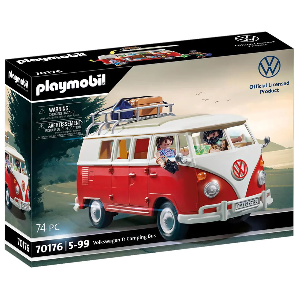 Playmobil Volkswagen T1 Camping Bus (70176) Afbeelding 1