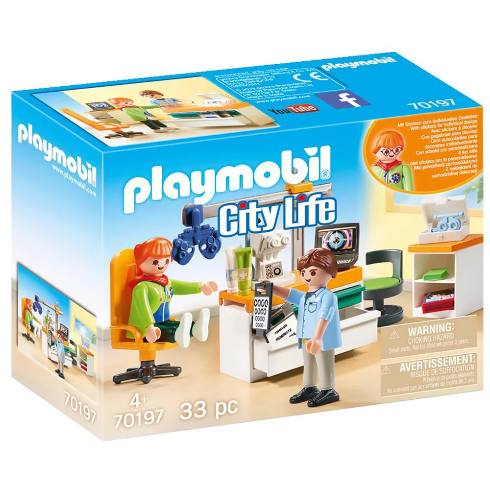 Playmobil City Life Ziekenhuis Opticien (70197) Afbeelding 1
