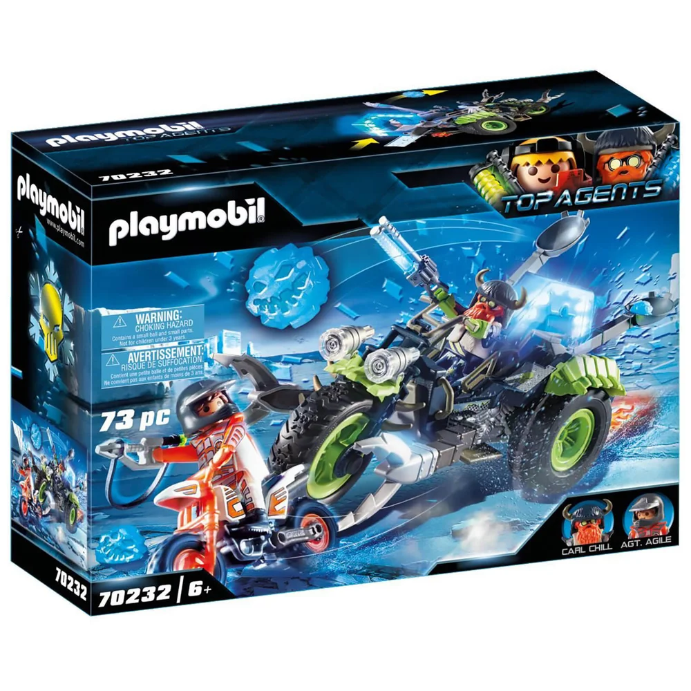 Playmobil Top Agents V Arctic Rebels Ice Trike (70232) Afbeelding 1