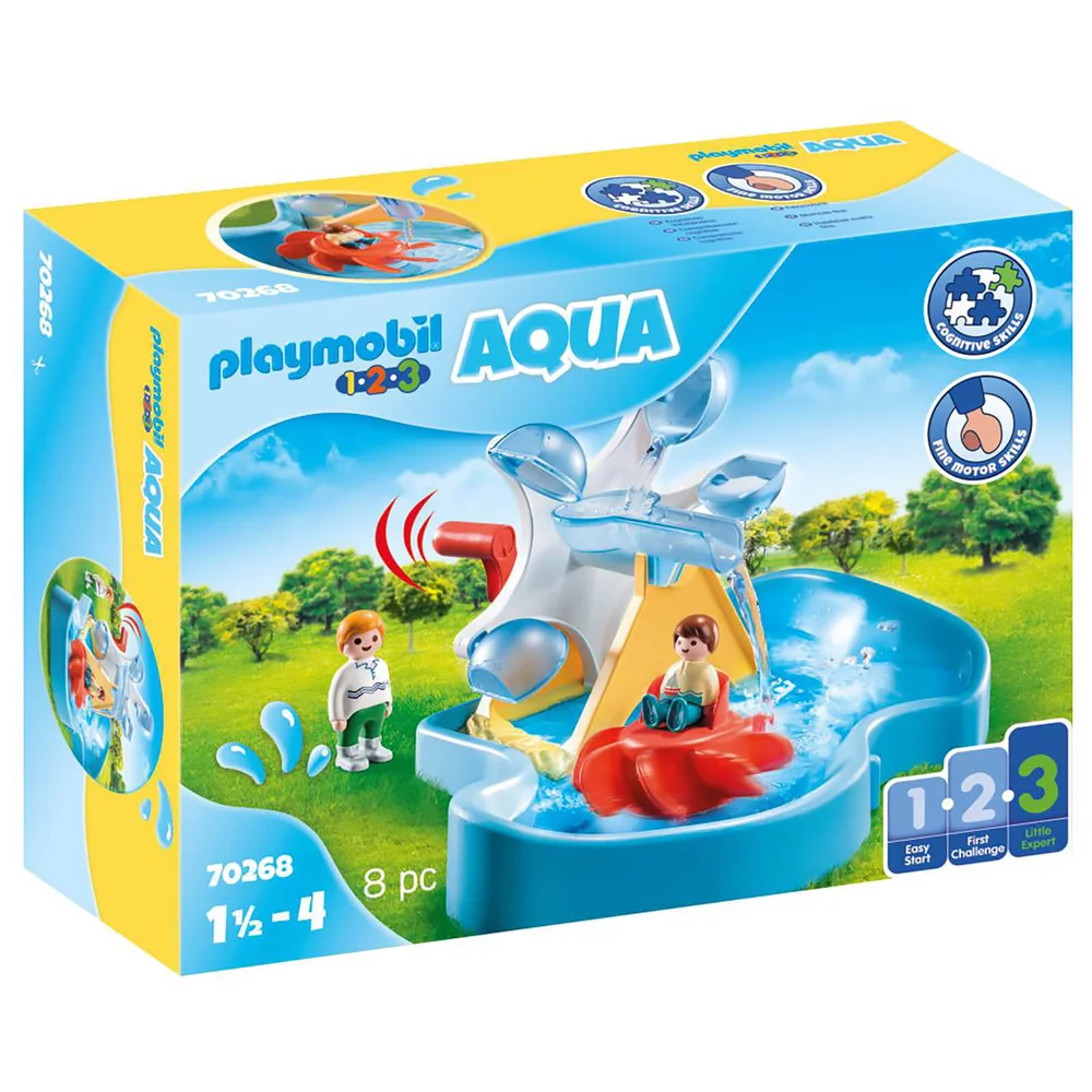 Playmobil AQUA Water Wheel Carousel For 18+ Months (70268) Afbeelding 1