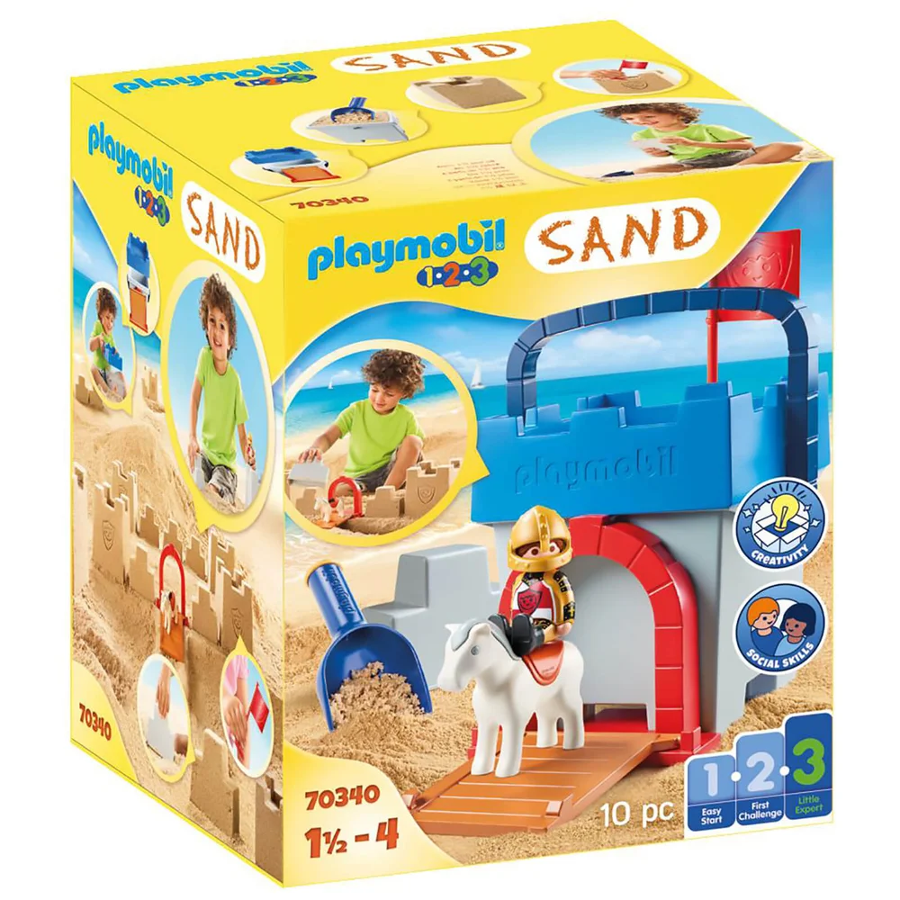 Playmobil Zand Ridderkasteel Zand Emmer Voor 18+ Maanden (70340) Afbeelding 1