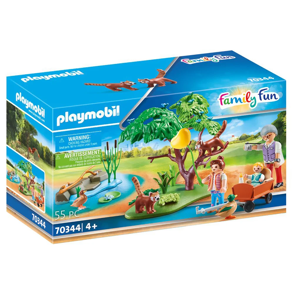 Playmobil Family Fun Red Panda Habitat (70344) Afbeelding 1