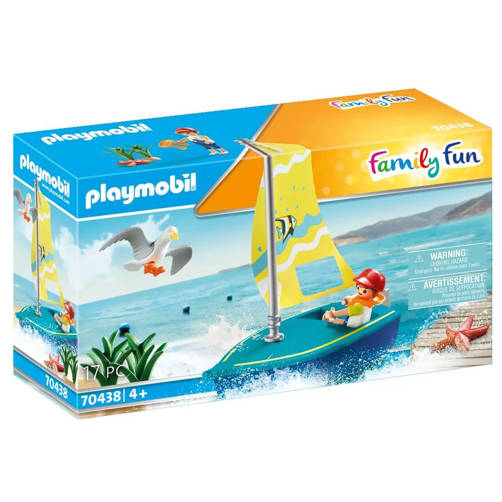 Playmobil Family Fun Beach Hotel Sailboat (70438) Afbeelding 1