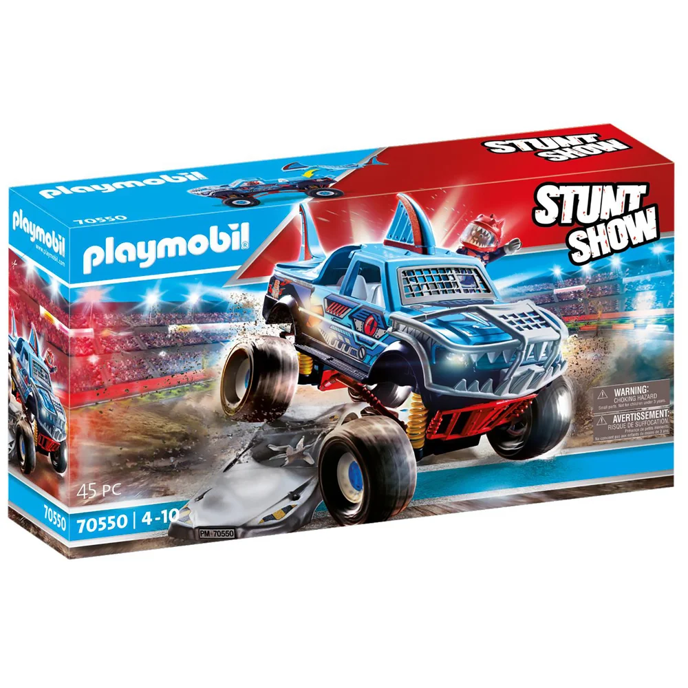 Playmobil Stunt Show Shark Monster Truck (70550) Afbeelding 1