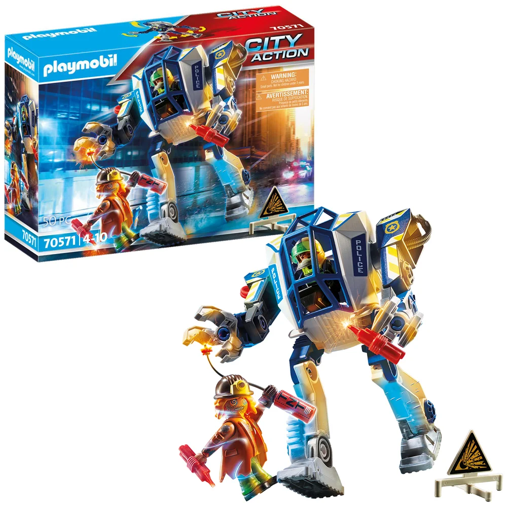 Playmobil City Action Politie Speciale Operaties Robot (70571) Afbeelding 1