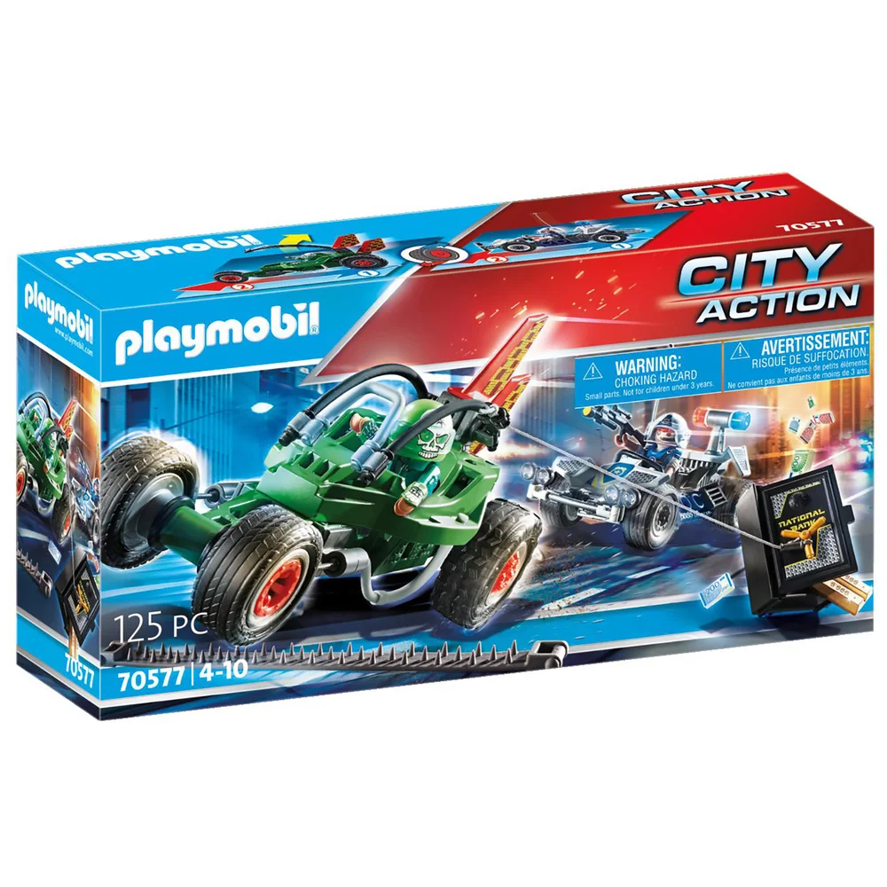 Playmobil City Action Police Go-Kart Escape (70577) Afbeelding 1