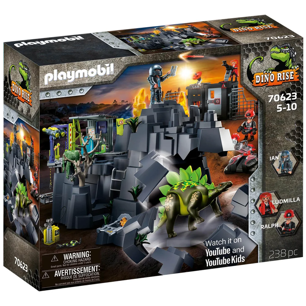 Playmobil Crystal Mine with Dino (70623) Afbeelding 1