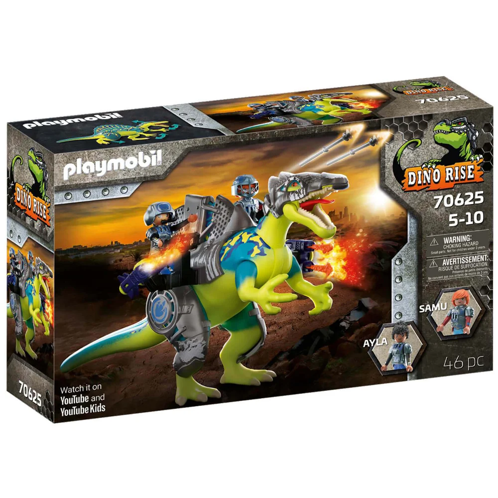 Playmobil Dinos Spinosaurus: Double Defense Power (70625) Afbeelding 1