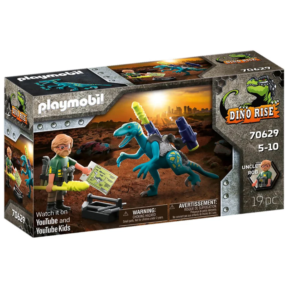 Playmobil Dinos Deinonychus: Ready for Battle (70629) Afbeelding 1
