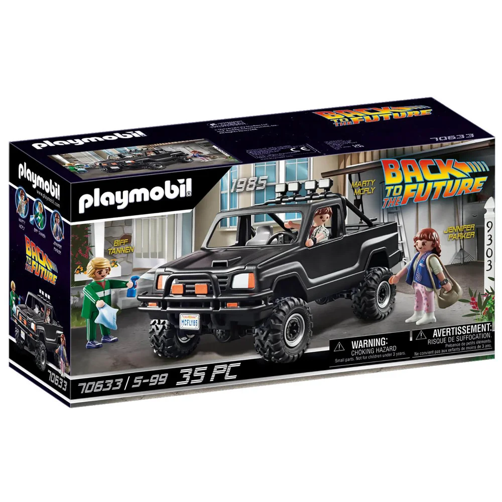 Playmobil Terug naar de Toekomst Marty's pick-up truck (70633) Afbeelding 1