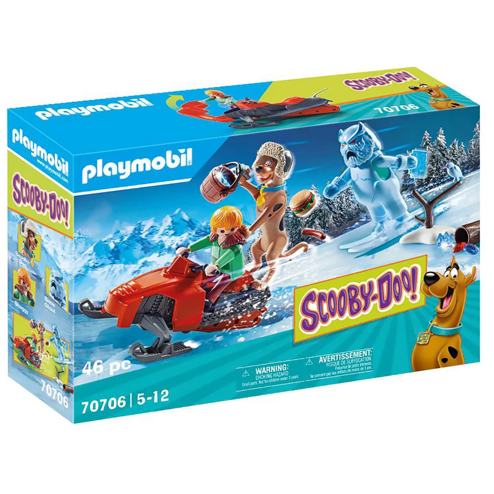Playmobil SCOOBY-DOO! Adventure with Snow Ghost (70706) Afbeelding 1