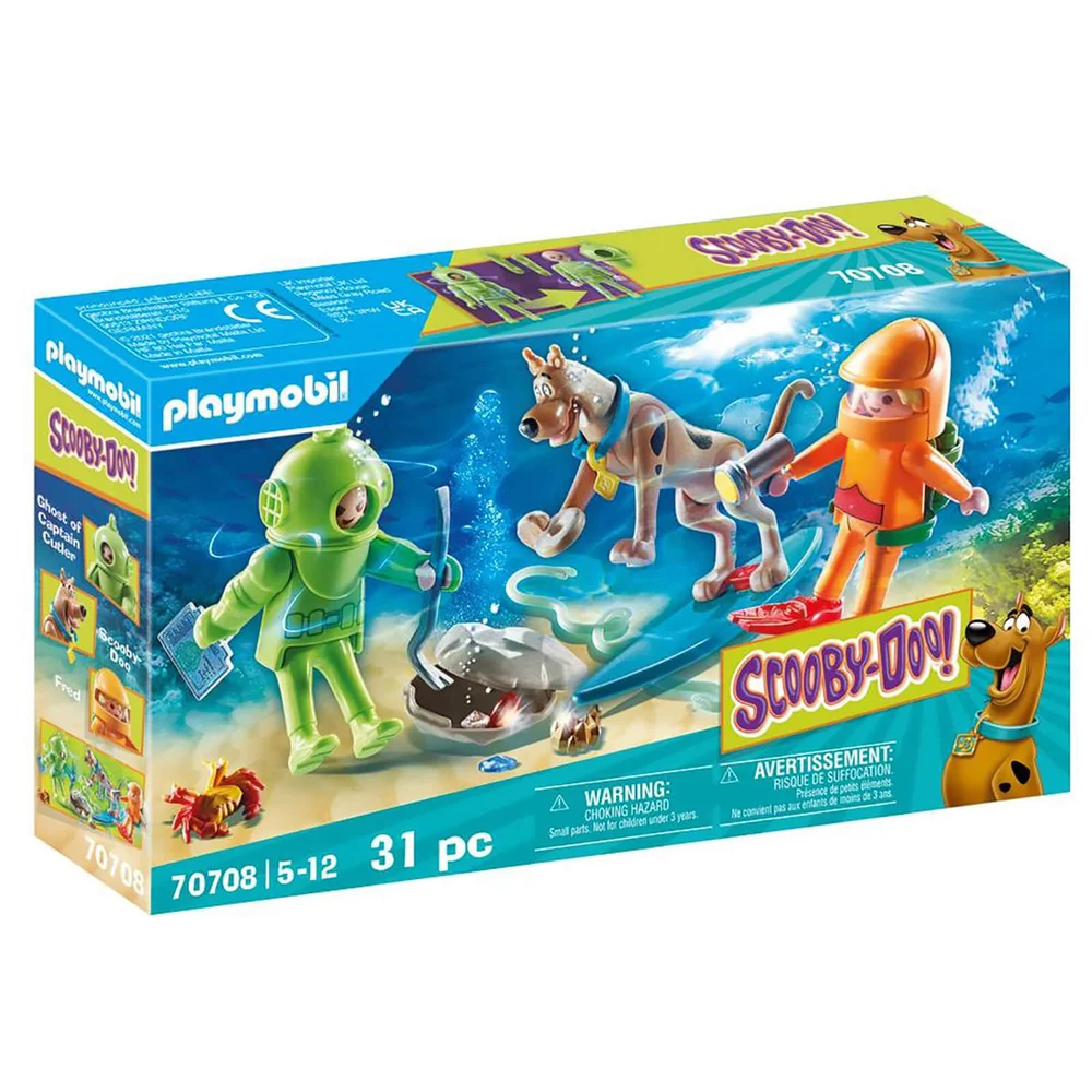 Playmobil SCOOBY-DOO! Adventure with Ghost Diver (70708) Afbeelding 1