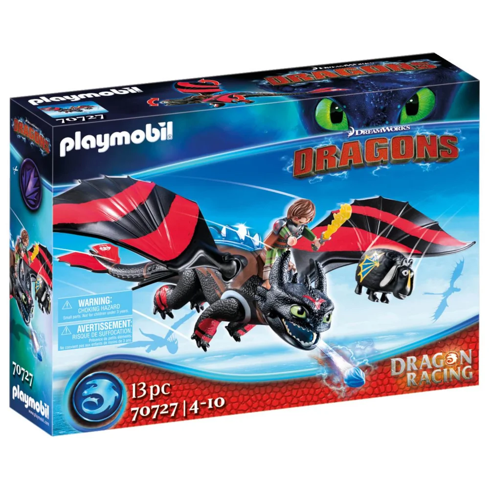 Playmobil Dragon Racing: Hiccup and Toothless (70727) Afbeelding 1