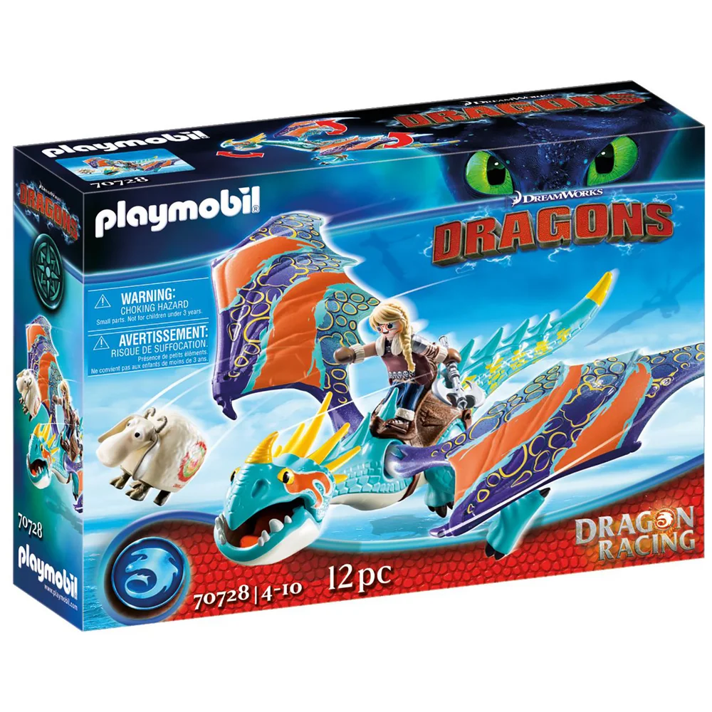 Playmobil Dragon Racing: Astrid and Stormfly (70728) Afbeelding 1
