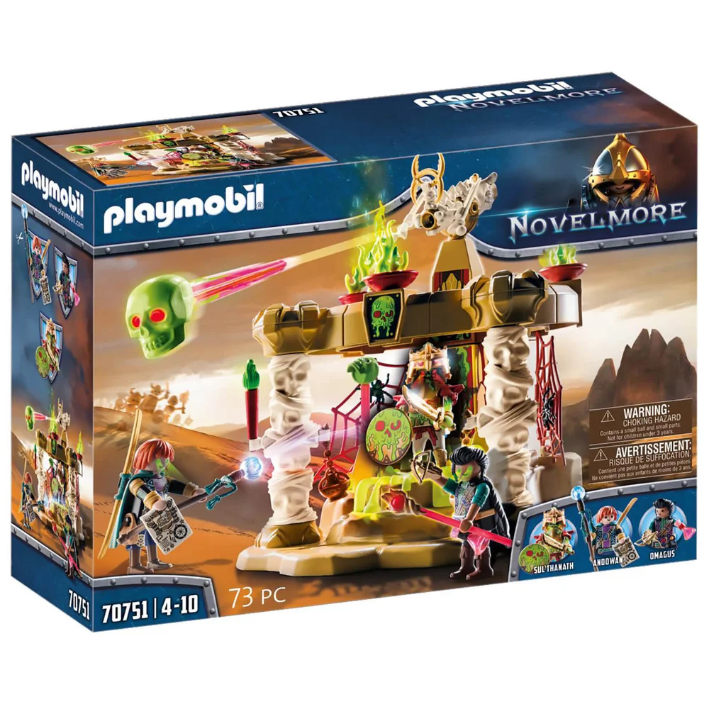 Playmobil Novelmore Knights Sal'ahari Sands - Skeleton Army Temple (70751) Afbeelding 1