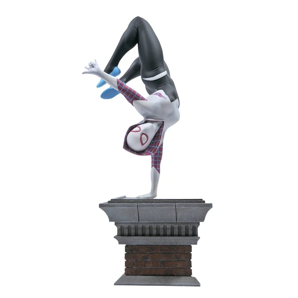 Diamond Select Marvel Galerij PVC Figuur - Spider-Gwen met Handstand Afbeelding 1
