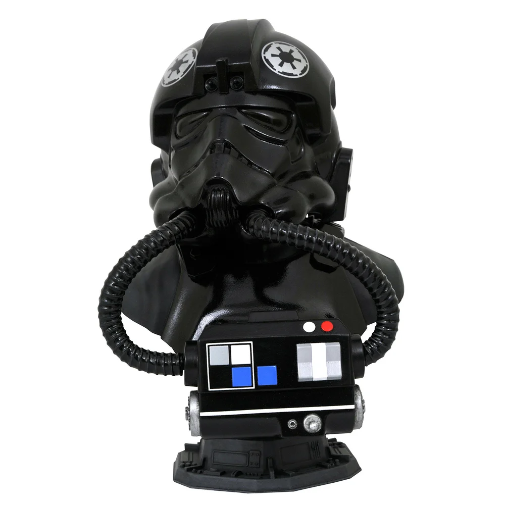 Diamond Select Star Wars Legends In 3D 1/2 Schaal Buste - TIE Fighter Piloot Afbeelding 1