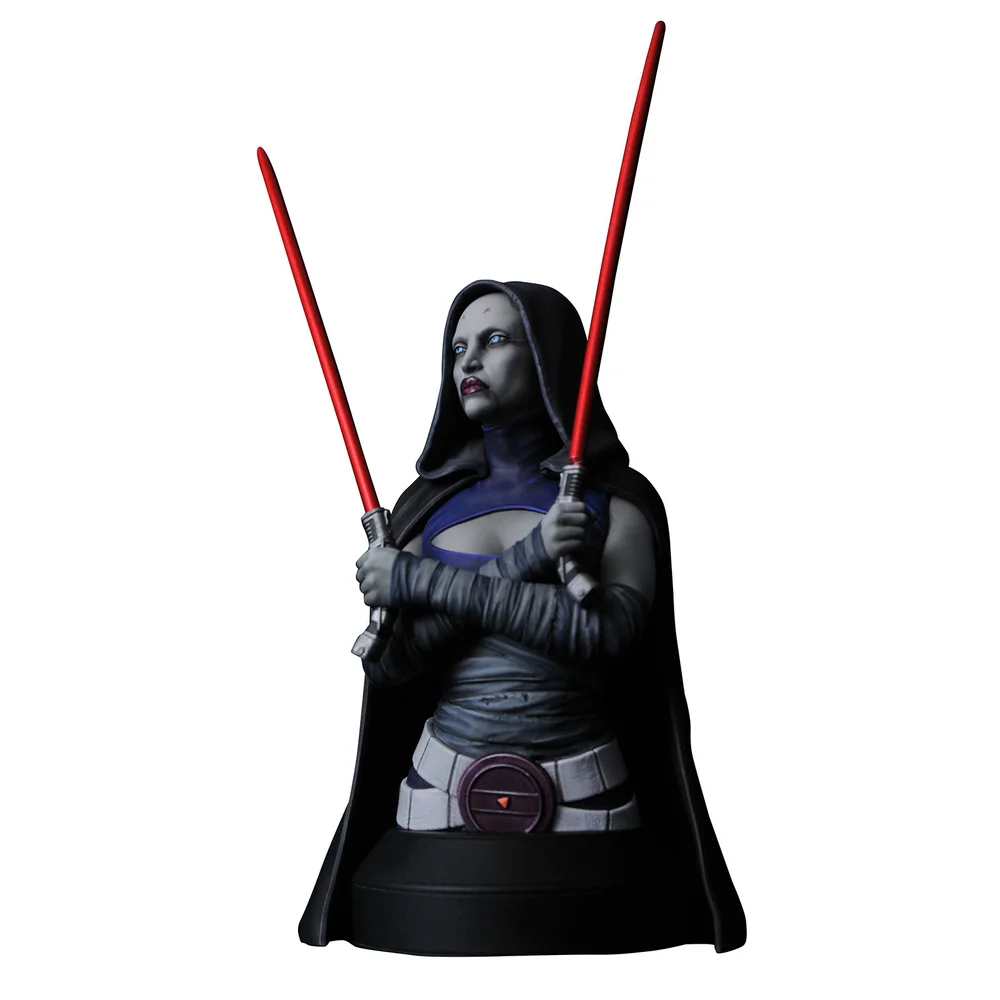 Gentle Giant Star Wars: The Clone Wars Asajj Ventress 1/6 Schaal Buste Afbeelding 1