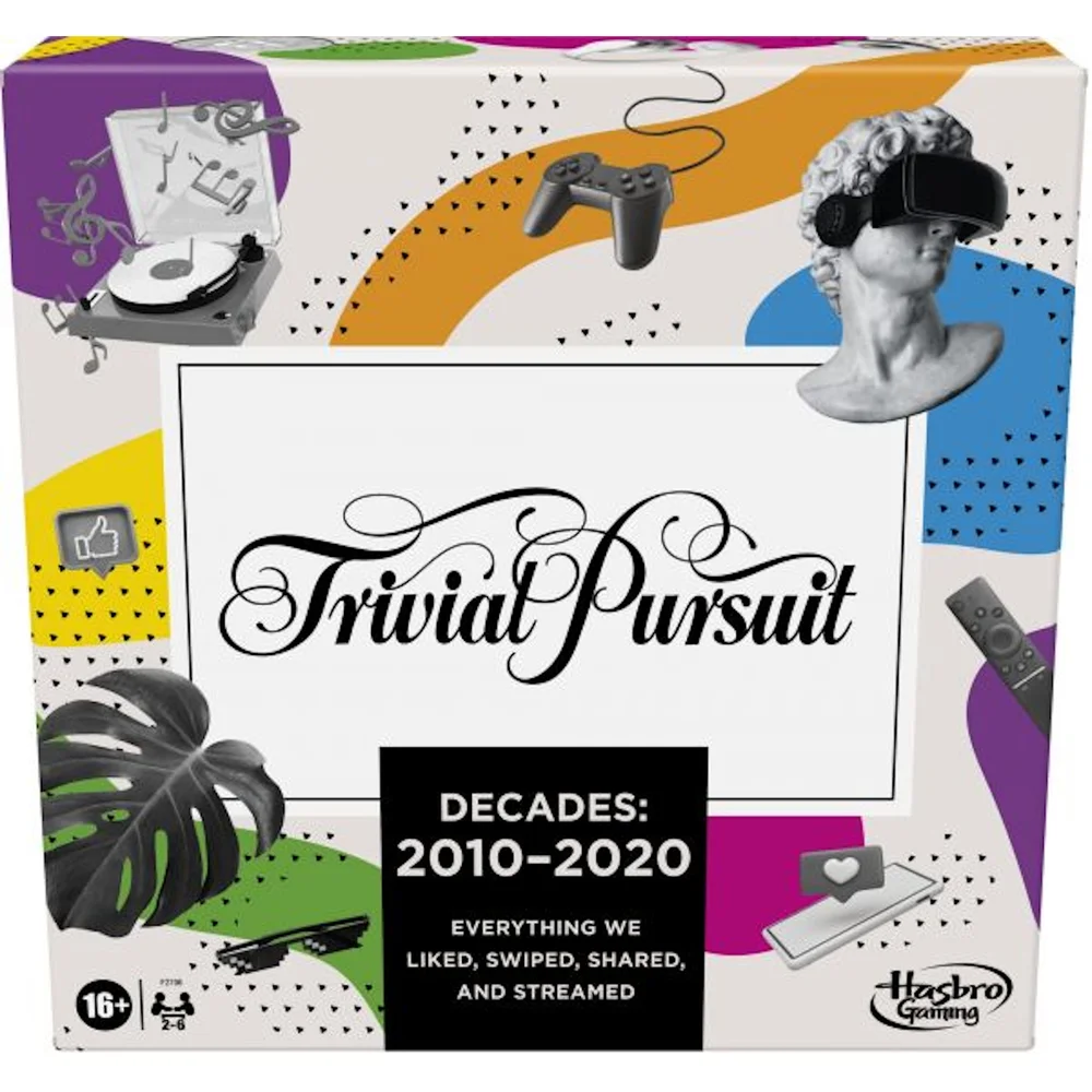Trivial Pursuit Game - Decade 2010 To 2020 Edition Afbeelding 1