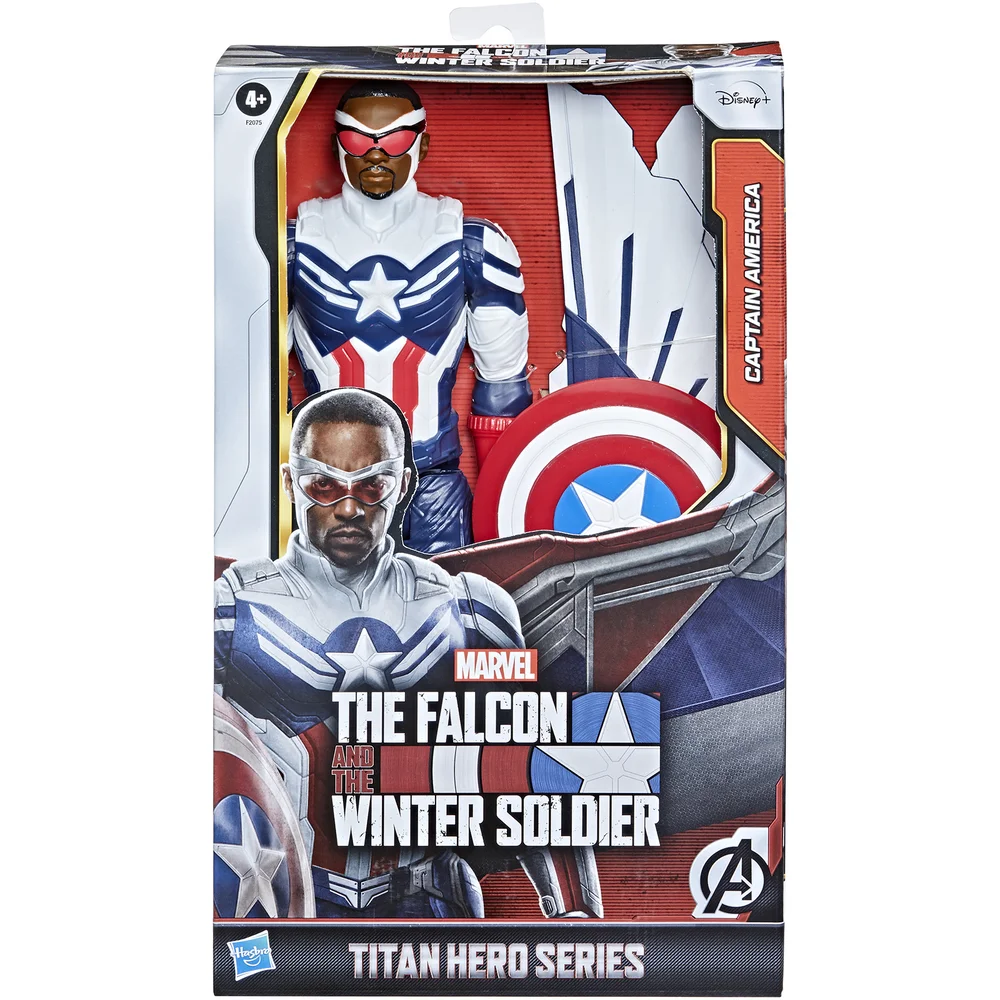 Hasbro Marvel Avengers Titan Hero - Captain America Afbeelding 1