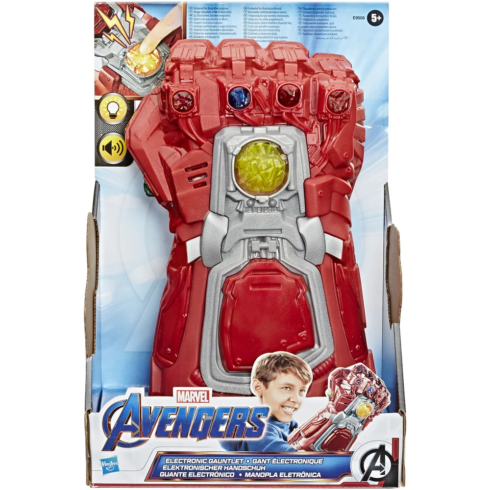 Hasbro Marvel Avengers Endgame - Red Infinity Gauntlet Electronic Toy Afbeelding 1