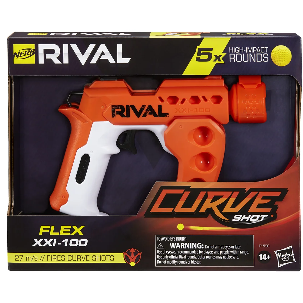 Nerf Rival Curve Shot Flex XXI-100 Blaster Afbeelding 1