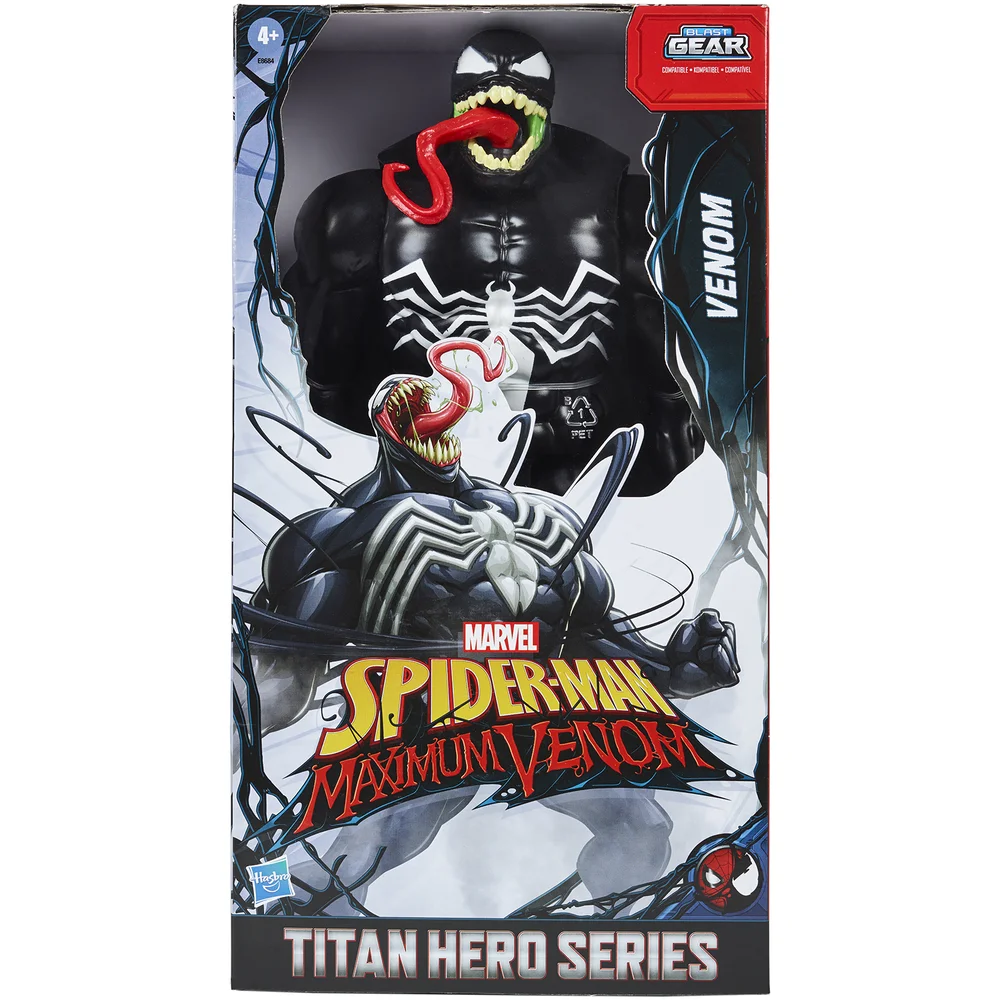 Hasbro Marvel Titan Hero - Spiderman Maximum Venom Action Figure Afbeelding 1