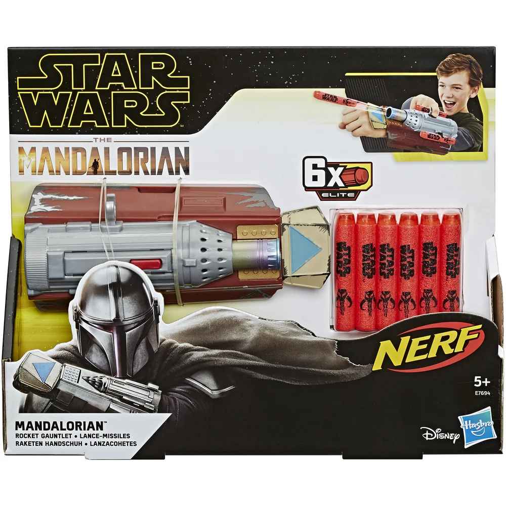 Nerf Star Wars De Mandalorian Raket Gauntlet Blaster Afbeelding 1